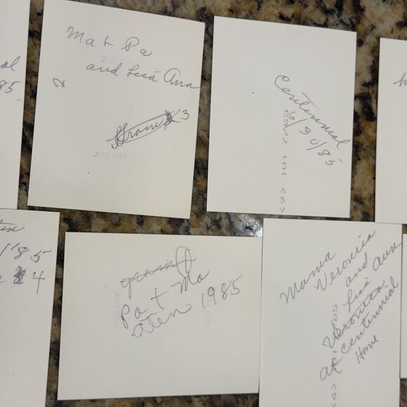 Vintage Photos 1985 Prairie Pioneer Centennial Days Costumes Handwritten Notes - Picture 13 of 16